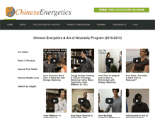 Tablet Screenshot of chineseenergetics.com
